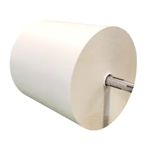 wholesale Waterproof Raw Material blank pe coated paper for hot drink white paper cup