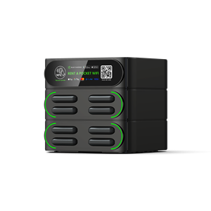 Nhà máy OEM chia sẻ Powerbank cho thuê trạm với NFC thuê ngân hàng điện không dây máy bán hàng tự động mieten bajie sạc nhanh - Product Image 6