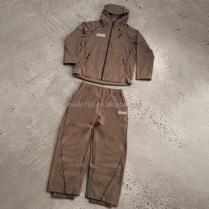 Custom Design Windproof Waterproof M Reflective Nylon Pants High Quality Straight Leg Trouser Windbreaker Track Nylon Pants <b>Men</b> - Product Image 3
