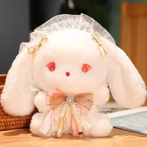 Jouets en peluche lapin mignons personnalisés CPC, style lolita kawaii, peluche douce, oreiller <span class=keywords><strong>de</strong></span> <span class=keywords><strong>lit</strong></span>, poupée lapin, marionnette pour fille, cadeau pour bébé - Product Image 5