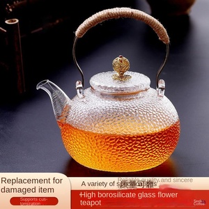 Modern Borosilicate Glass Kung Fu <b>Tea</b> <b>Set</b> with Whistling Double Wall Teapot Portable Eco-Friendly Durable Coffee & <b>Tea</b> <b>Set</b> - Product Image 5