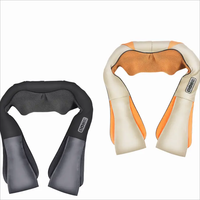 Masseur de nuque et d'épaules chauffant électrique, coussin de massage pour la relaxation des muscles du cou, des épaules et du dos, pour la maison et la voiture