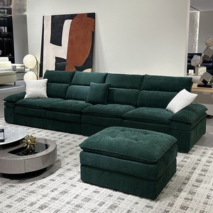 Luxury Oversized Sectional <b>Set</b> Modern L-Shaped Modular Cloud Design Extra Deep Seats Apartment Living Room High-End - Product Image 1