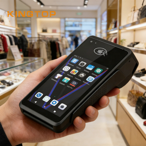Terminal POS KINGTOP KT-V520 con Impresora, Android 11, 4G, Doble SIM con NFC, 2GB de RAM, 16GB de ROM <span class=keywords><strong>para</strong></span> Supermercado y Fábrica - Product Image 1