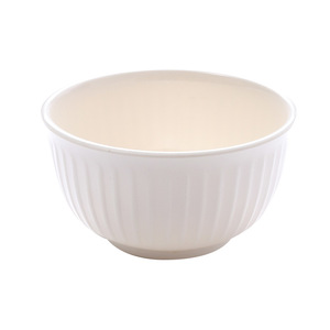 Wuhe Rice Bowls Imitation Porcelain White Solid Color Food Grade For Home Hotel Catering Use - Product Image 2