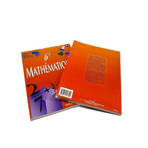 Fournitures scolaires auxiliaires, manuels scolaires, impression personnalisée avec reliure parfaite, papier offset kraft et couché - Product Image 6
