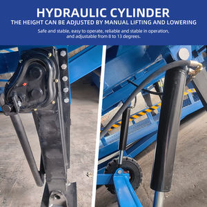 Di động kéo thủy lực Dock leveler sân xe nâng di động đoạn đường nối container tải đoạn đường nối - Product Image 4