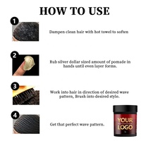Cire coiffante bio en gros pour cheveux ondulés, tenue forte, unisexe, sans silicone, végane, pour torsades et tresses, cheveux crépus
