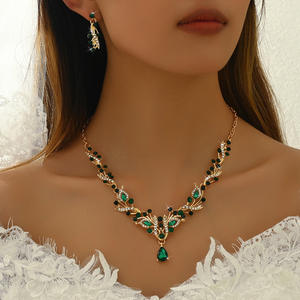 Wunderschönes Strass-Kristallschmuck-Set Großhandels zubehör für Bräute und Prom Queens in ganz Europa und Amerika - Product Image 2