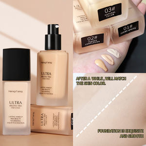 <span class=keywords><strong>Base</strong></span> de maquillaje a prueba de agua, etiqueta privada apta para <span class=keywords><strong>me</strong></span>, cobertura completa, líquida, novedad - Product Image 4