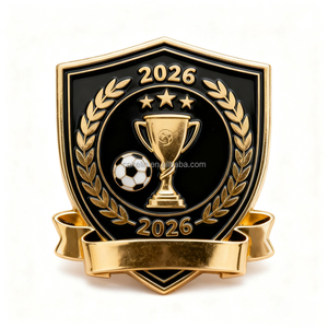 Épinglette Métallique Personnalisée en Gros pour Club de Football Sportif Souvenir Cadeau - Product Image 2