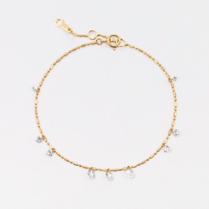 Women's Vintage Fashion Diamond Tassel <b>Chain</b> Bracelet Simple Style <b>Titanium</b> Jewelry for Gifts Parties - Product Image 1