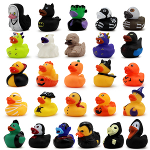 <span class=keywords><strong>Pato</strong></span> de Goma de PVC de 2 Pulgadas con Temática de Halloween, Juguete de Baño Flotante con Sonido, Logotipo Personalizado, para Bebés y Niños de 0 a 4 Años, Venta al Por Mayor - Product Image 1