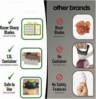 Keukenaccessoires Keukengereedschap Gadgets Fruit Groentegereedschap Groentesnijder Voedselhakselaar En Snijmachine Aardappelchips Snijder