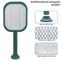 Matamoscas Eléctrico Recargable 2 en 1, Raqueta Antimosquitos, Venta al Por Mayor de Fábrica HXP