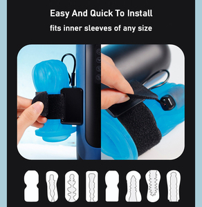 Masturbateur masculin, vibrateur, stimulateur, masturbateur masculin, jouets sexuels pour adultes imperméables, vibrateur automatique pour hommes, gobelet de masturbation - Product Image 5