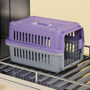 Portable <span class=keywords><strong>Pliable</strong></span> En Plastique Pet Carrier Boîte À Air Cage De <span class=keywords><strong>Transport</strong></span> pour <span class=keywords><strong>Chien</strong></span> Chat Maison Voyage Cas avec Accès Supérieur Autres Embouts De <span class=keywords><strong>Transport</strong></span> - Product Image 2