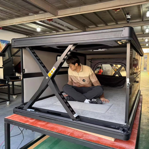 Lều mái cứng bằng sợi carbon P-Show dành cho xe bán tải Sprinter 4x4 và xe cắm trại Overland - Product Image 1