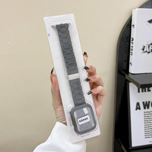 Ceinture de montre-bracelet à trois bonbons acryliques en gros d'usine avec étuis pour <span class=keywords><strong>Apple</strong></span> <span class=keywords><strong>Watch</strong></span> Series 7 8 Pro SE 45mm 41mm - Product Image 4