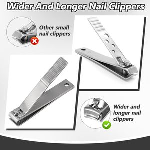 Professional Standard Heavy Duty Toe <b>Large</b> Nail Trimmer Clipper Cutter for Thick Nails Pedicure Cutter - Product Image 5