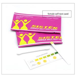Carte et bandelettes d'autotest de la santé vaginale Hiherbs pour le test BV-PH, herbes naturelles, usage féminin jetable - Product Image 5