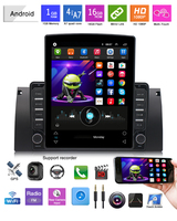 Autoradio pour BMW 5 E39 E53 X5 1995-2001 2002 2003-2006 écran vertical 9.7 pouces navigation android lecteur dvd de voiture