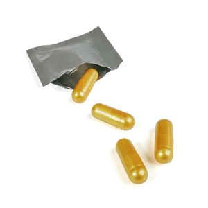 Suplementos Herbales en Cápsulas Doradas para la Vitalidad Masculina, Energía y Resistencia, Paquete Individual de 500mg, Marca Privada OEM - Product Image 2