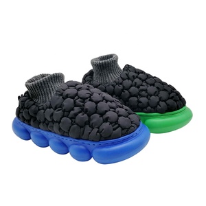Chaussures d'hiver en coton <span class=keywords><strong>pour</strong></span> femmes, vente en gros, pantoufles souples et élastiques à la <span class=keywords><strong>cheville</strong></span>, chaussures d'extérieur à bulles, 2023 - Product Image 2