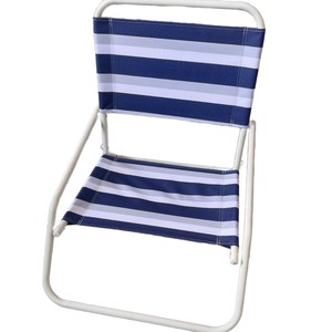 Own Brand Teslin Folding Beach Chair 64x51x60cm Metal Lightweight Portable Outdoor Camping Chair With <b>Backrest</b> - Product Image 5