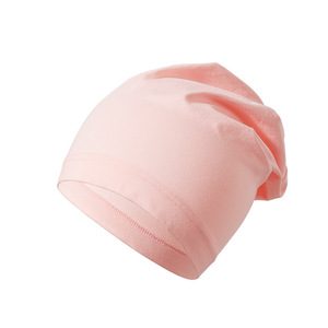 Chapeau post-partum en coton coupe-vent classique rose nude pour usage quotidien October Crystal - Product Image 5