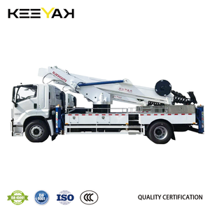 Sức mạnh mạnh mẽ ISUZU 4x2 xe tải nền tảng làm việc trên không 45m xe tải hoạt động trên cao 205hp xô xe tải Boom Lift - Product Image 3