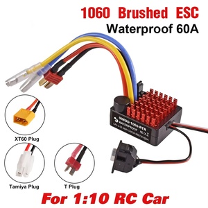 60A Brushed Speed <strong>Controller</strong> ESC for 1/10 <strong>RC</strong> Car - Product Image 4