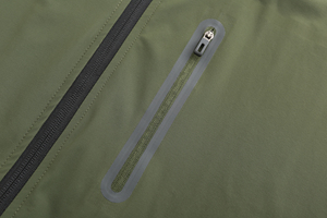 Chaqueta Bomber delgada personalizable de poliéster 100% para hombre, abrigo informal con cierre de cremallera, abrigo de moda para Primavera/otoño - Product Image 4