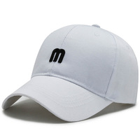 Casquettes de baseball personnalisées en coton en gros – Casquettes de sport pour hommes sur mesure avec lettres ajustables, logo brodé, souvenir unisexe