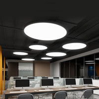Lustre à LED en forme d'anneau doré, éclairage commercial pour hôtel, lumière suspendue circulaire moderne, éclairage de bureau, luminaires suspendus circulaires de 60 cm