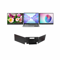 Moniteur portable double écran 14 pouces 300 cd/m² 1920 x 1080 IPS, interface Type C, fréquence de rafraîchissement 60 Hz, haut-parleur intégré pour les professionnels
