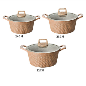 ชุดเครื่องครัวไม่ติดกระทะ10ชิ้นชุดเครื่องครัวทันสมัยขายส่ง - Product Image 5