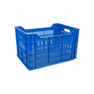 Caisse en plastique entièrement perforée KE 920B1, robuste, empilable, recyclable, pliable, pour stockage industriel professionnel - Product Image 1