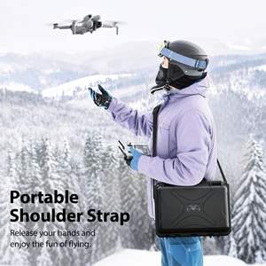 Estuche de Almacenamiento de EVA para Drones, Nuevo, de Viaje, para DJI AIR 3 y Accesorios, Baterías y Correa para Control Remoto - Product Image 6