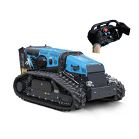 Débroussailleuse Forestière Tout-Terrain Haute Qualité pour Chargeuse Compacte, Robot Tondeuse Télécommandé avec Moteur