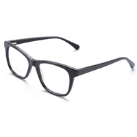 Elan Optical RD26078 – Monture de lunettes classique rectangulaire de qualité supérieure, monture complète en acétate pour femme, écologique
