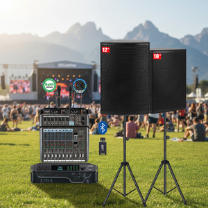 畅销室内壁挂式NU12专业舞台会议多功能全频扬声器 - Product Image 2