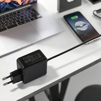 PD65W Cargador rápido 5V-3A Adaptador de corriente eléctrica UE Reino Unido Enchufe para teléfonos móviles Portátiles Relojes inteligentes