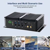 Nuevo Mini PC Industrial de Gama Alta Sin Ventilador para Kiosco de Pago GT9000 con Procesador Intel I5/i7 y Windows 10
