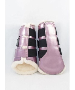 Botas de cepillado de lana para caballos, equipo ecuestre de alta calidad, a la moda - Product Image 1