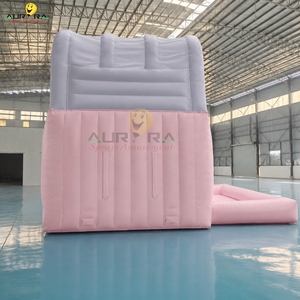 Tobogán Acuático Inflable Comercial <span class=keywords><strong>Grande</strong></span> para Exteriores, <span class=keywords><strong>Castillo</strong></span> <span class=keywords><strong>Hinchable</strong></span> con Tobogán y Piscina para Niños y Adultos - Product Image 4