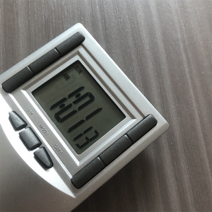 Desktop Multifunctional Electronic Clock Gray Rectangular Plastic Battery Operated For Home Student Exam Timer - Product Image 4