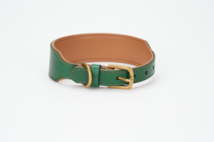 Großhandel Maßgefertigtes Wasserdichtes Leder Luxus-Hundehalsband für Training für Hunde - Product Image 2