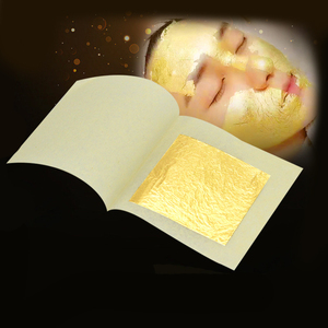Feuille <span class=keywords><strong>d</strong></span>'<span class=keywords><strong>or</strong></span> faciale comestible 24k feuille de papier <span class=keywords><strong>d</strong></span>'<span class=keywords><strong>or</strong></span> pour le visage <span class=keywords><strong>SPA</strong></span> Anti-âge Anti-rides feuille <span class=keywords><strong>d</strong></span>'<span class=keywords><strong>or</strong></span> pure - Product Image 2