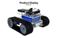 Chasis de Tanque con Orugas WD-T10P UNO R3, Coche Robótico Inteligente con Bluetooth, Kit Programable de Código Abierto para Arduino STEM